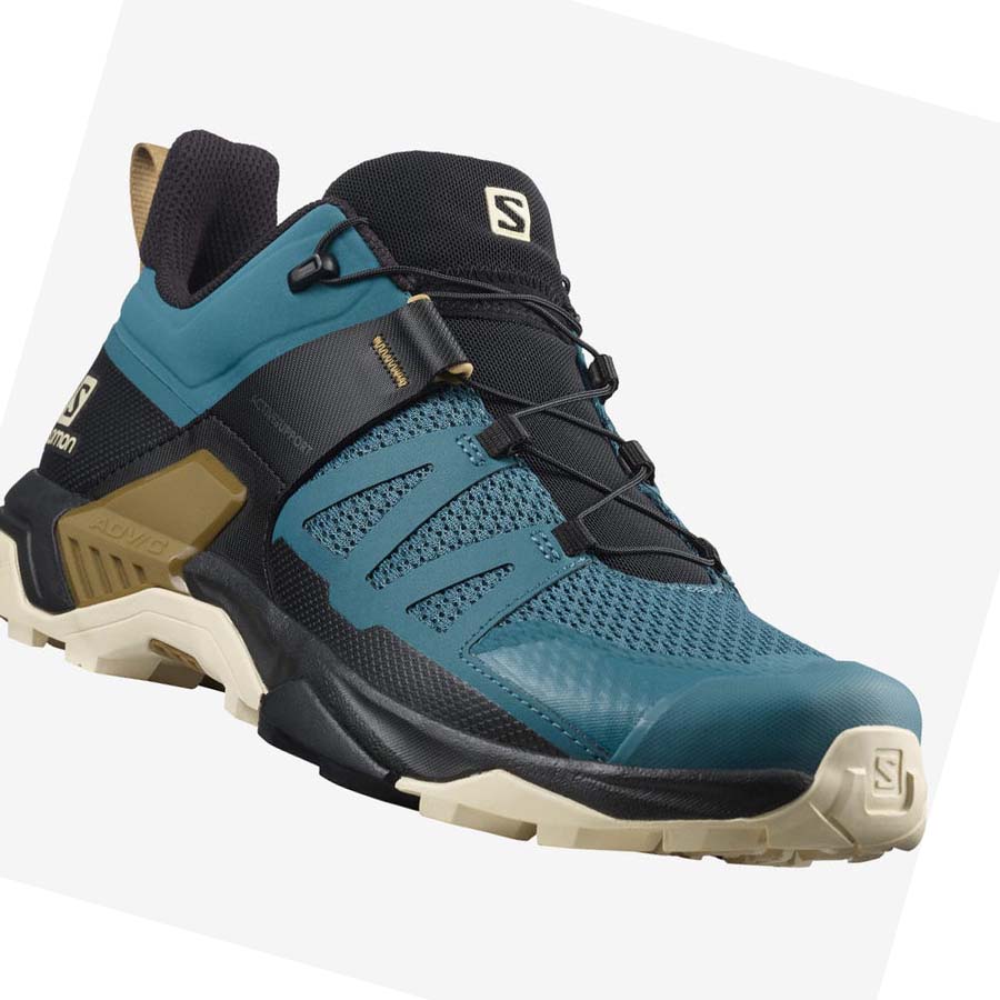 Salomon X ULTRA 4 Túracipő Férfi Aqua | HU 2068AHK